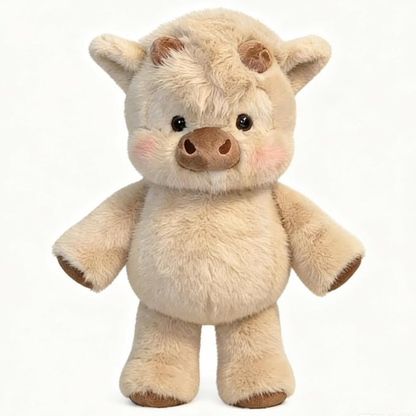 Peluche de Vaca Suave y Achuchable